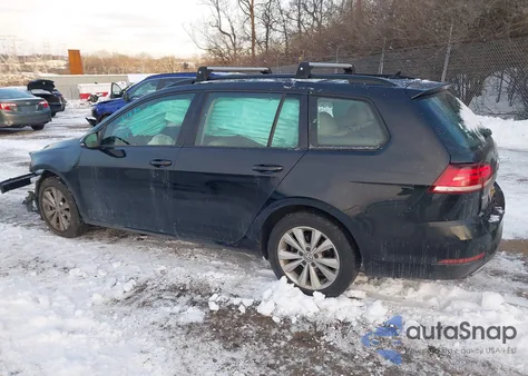 2018 Volkswagen Golf Sportwagen Tsi S z USA, uszkodzony, nr VIN 3VW117AU1JM753544